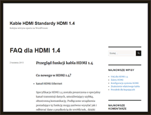 Tablet Screenshot of kabelhdmi.pl